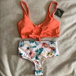 Floral bikini